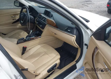 2015 BMW 328I из США, поврежденный, VIN WBA3A5G59FNS87002